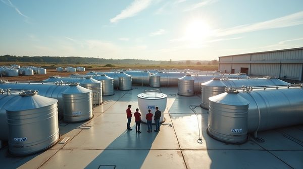 Location de cuves : une solution flexible et stratégique pour le stockage temporaire