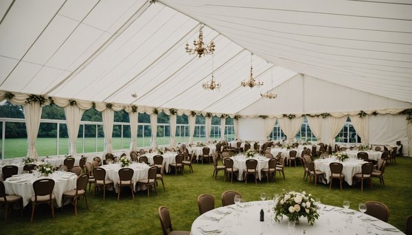 Top 5 chapiteaux professionnels pour sublimer vos événements