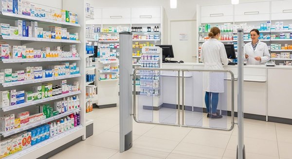 Sécurisez efficacement votre officine grâce au portique antivol pharmacie adapté